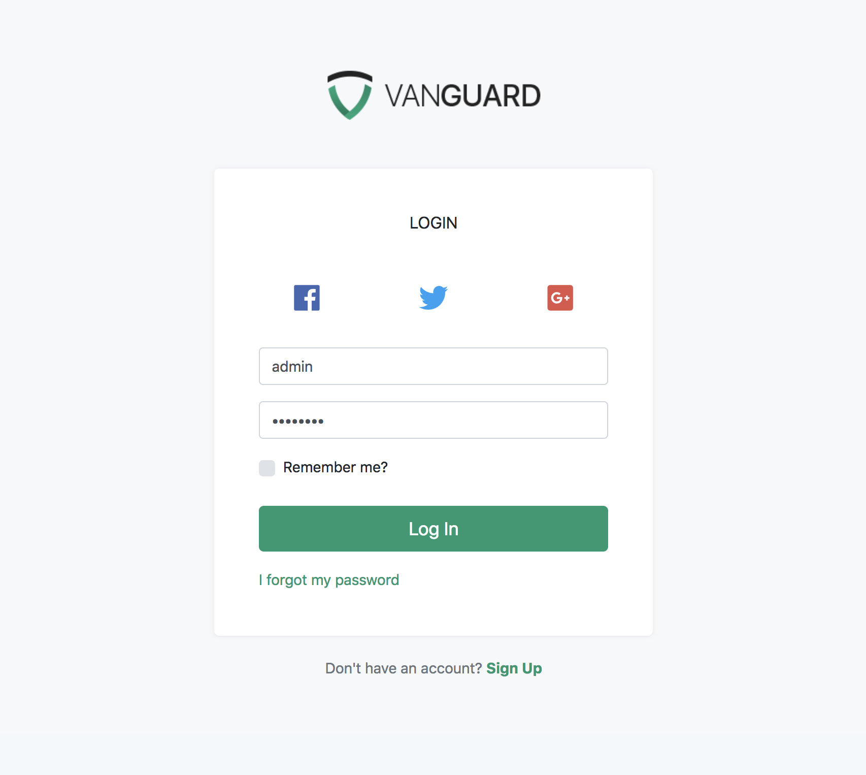 Portal - Login Form